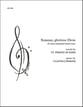 Summe, gloriose Deus SATB choral sheet music cover